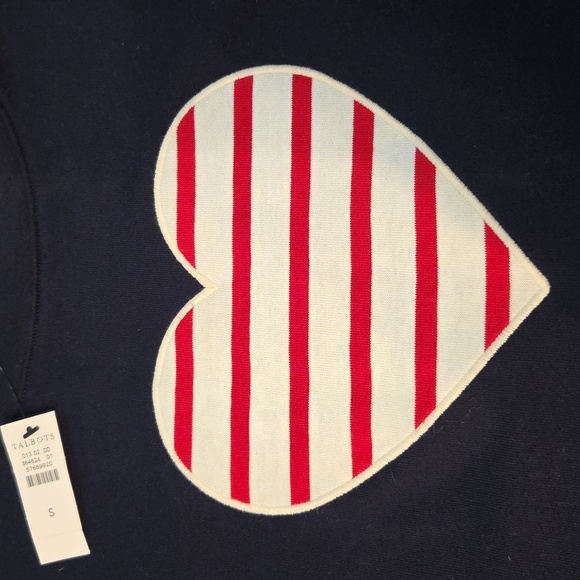 Talbots Heart Sweatshirt - Picture 3 of 7